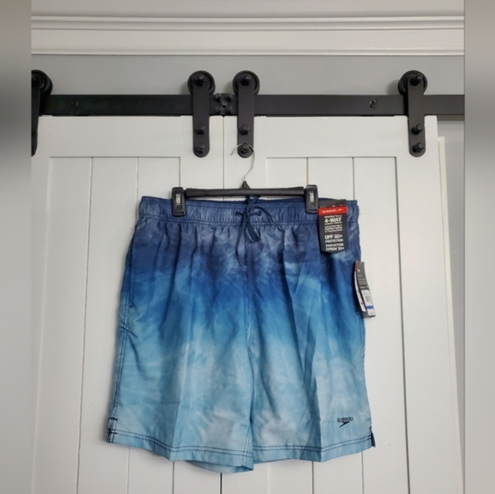 Speedo Men's Swim Trunk Mid Length Redondo Printed. NEW!